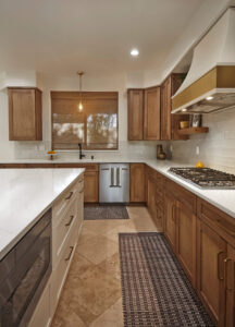 mixing kitchen cabinet styles